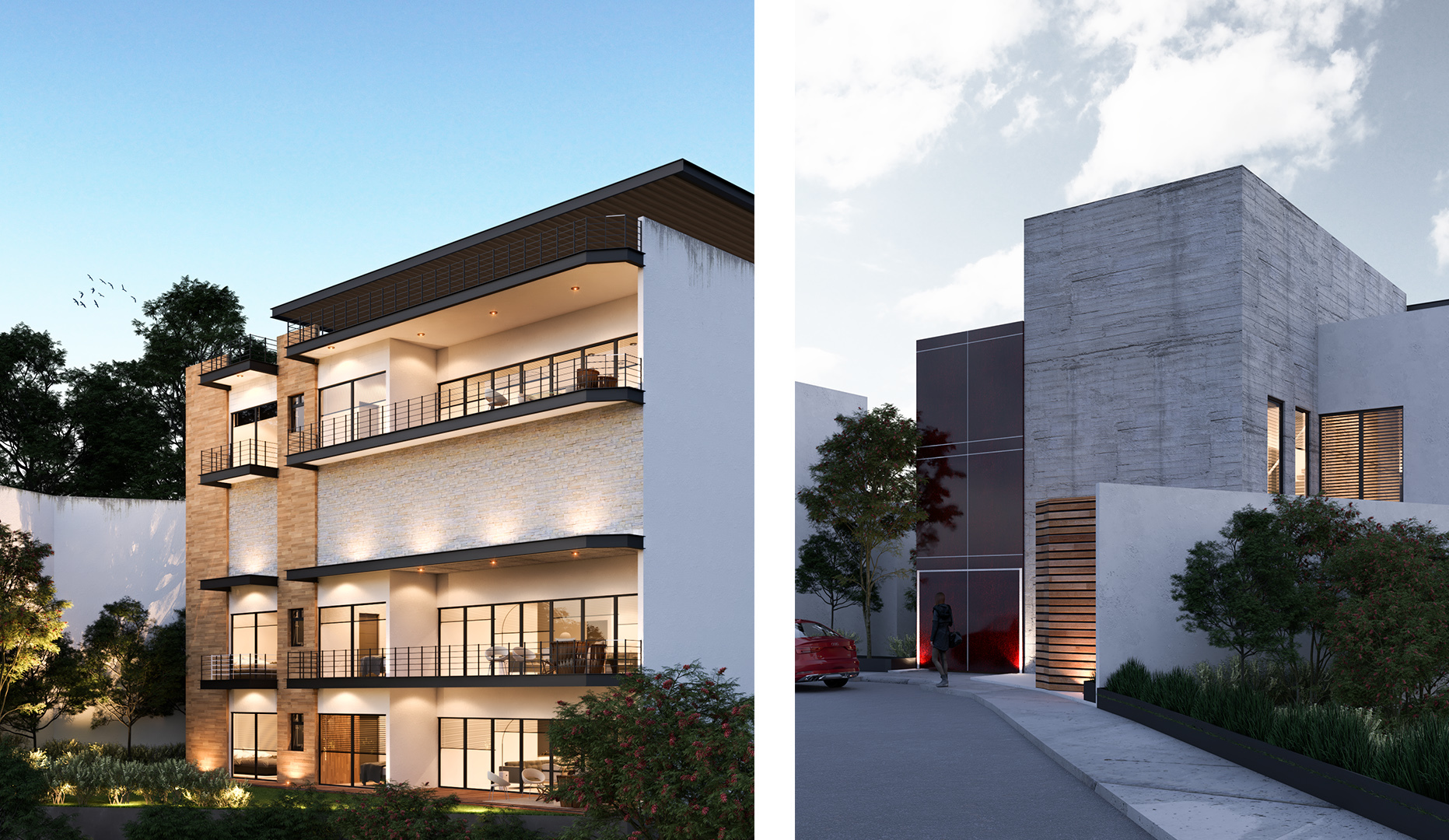 Fachada Principal e Interior