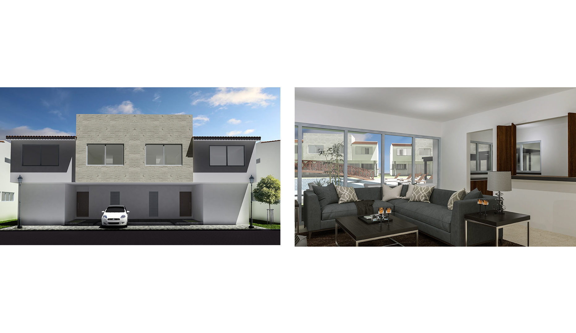 Fachada Principal e Interior